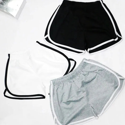 Shorts Elásticos para Mulheres, Modelagem Solta, Secagem Rápida, Finos para o Verão, Corrida, Fitness, Lazer e Resistência ao Desgaste Externo. Instagram