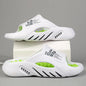 Summer Men Massage Slippers Indoor Outdoor Sandals Beach Casual Shoes Soft Sole Slides Men Flip-flops Men's Sandals Big Size 47