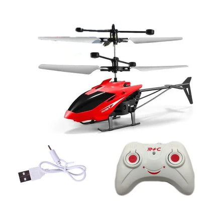 Drone Mini RC Recarregável, Helicóptero RC Remoto à Prova de Quedas - Brinquedo para Crianças