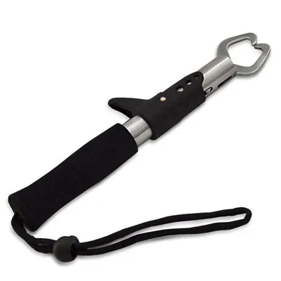 Alicate de Pesca de Aço Inoxidável 21/17cm - Conjunto de Controlador de Peixe Multifuncional para Spinning/Casting com Pegador de Lábios de Peixe