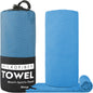 Toalha de Viagem Microfibra, Secagem Rápida, Compacta e Super Absorvente - Ideal para Praia, Academia, Piscina, Banho e Yoga