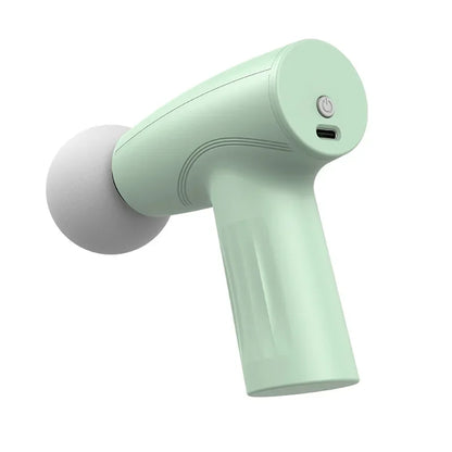 Mini Massageador Muscular Pink - Pistola de Massagem Portátil para Terapia de Tecidos Profundos