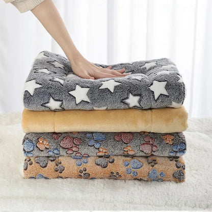 Almofada de Dormir para Pet em Flanela, Cama para Cachorro e Gato, Sofá para Cachorro, Colchão Fofo, Cobertor para Pet, Acessórios para Animais de Estimação
