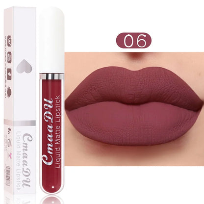 Gloss Labial Matte Sexy de Longa Duração - Velvet Red