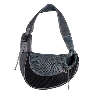 Mochila para Pet – Bolsa de Transporte para Gatos e Cães, Bolsa de Ombro, Sling de Malha, Saco de Transporte para Viagens e Passeios