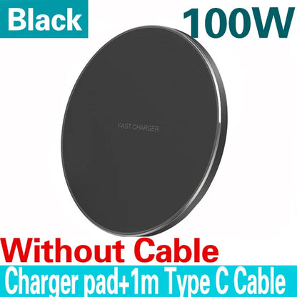 Carregador Sem Fio 200W para iPhone 14/13/16/15 Pro XS Max Mini X XR, Carregamento Rápido por Indução para Samsung, Xiaomi e Huawei