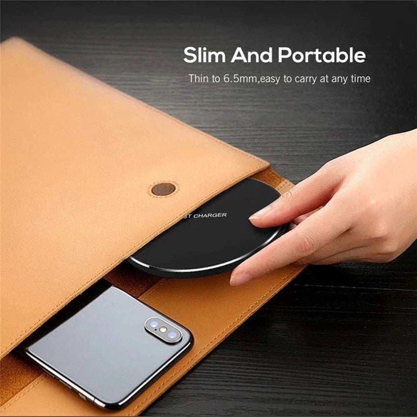 Carregador Sem Fio 200W para iPhone 14/13/16/15 Pro XS Max Mini X XR, Carregamento Rápido por Indução para Samsung, Xiaomi e Huawei
