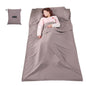 Forro de Saco de Dormir Leve (115cm x 210cm) - Saco de Dormir Portátil para Múltiplas Pessoas