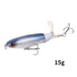 Isca Artificial Whopper Popper 10cm/14cm com Cauda Rotativa Soft - 1 Peça