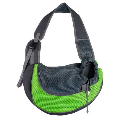 Mochila para Pet – Bolsa de Transporte para Gatos e Cães, Bolsa de Ombro, Sling de Malha, Saco de Transporte para Viagens e Passeios