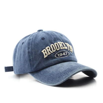 Boné de Beisebol Casual Unissex com Proteção Solar | Ajustável | Lettering Estilo Casual