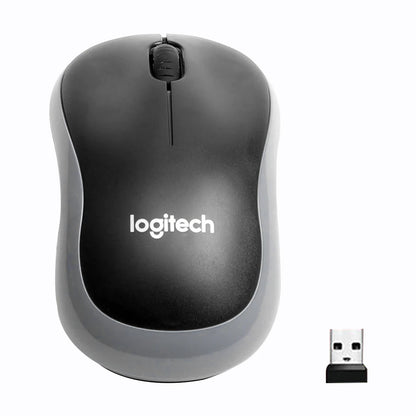 Mouse Sem Fio Logitech M185 2.4GHz 1000DPI Óptico