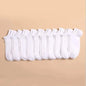 Pares de Meias Casuais Unissex, Cor Lisa, Meias Curtas Respirável, Confortáveis, Antiodor e Absorventes de Suor para Homens e Mulheres