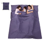Forro de Saco de Dormir Leve (115cm x 210cm) - Saco de Dormir Portátil para Múltiplas Pessoas