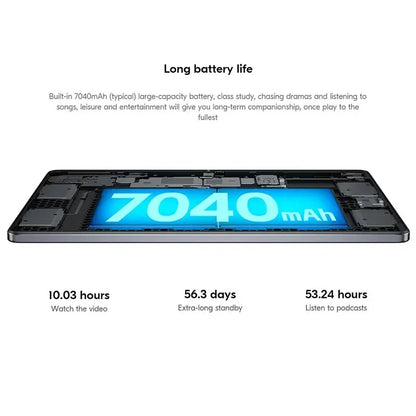 Global ROM Lenovo XiaoXin Pad 2024 Tablet 8GB 128GB Pads Qualcomm Snapdragon 685 Octa Core 11" WIFI 8MP Cam7040mAh 20W Charger