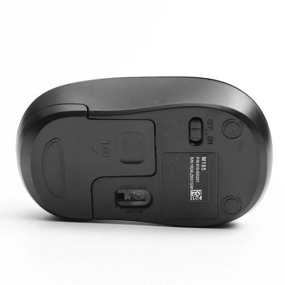 Mouse Sem Fio Logitech M185 2.4GHz 1000DPI Óptico