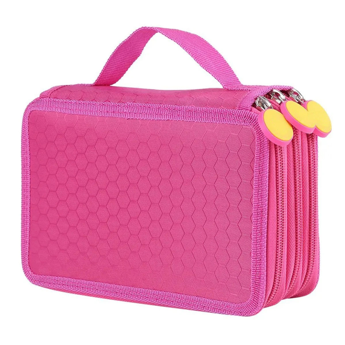 Estojo de Lápis de 72 Compartimentos - Quatro Camadas, Grande Capacidade, Estilo Kawaii, para Armazenamento de Canetas, Volta às Aulas, Suprimentos de Escritório