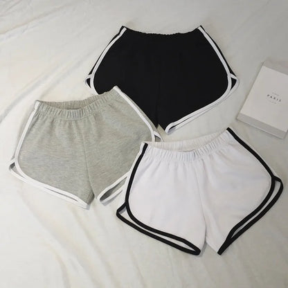 Shorts Elásticos para Mulheres, Modelagem Solta, Secagem Rápida, Finos para o Verão, Corrida, Fitness, Lazer e Resistência ao Desgaste Externo. Instagram