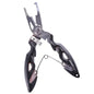 Alicate de Pesca Multifuncional - Ferramenta Completa para Acessórios de Pesca, Tesoura para Linha, Alicate de Encaixe e Pega para Peixes