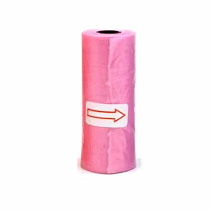 120 Rolos de Sacos para Fezes de Cães, Sacos para Limpeza de Fezes de Cães, Suprimentos para Pets, 15 Sacos/Rolo, Refil de Sacos de Lixo para Animais de Estimação